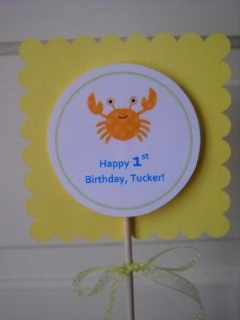 Custom Centerpiece - Under the Sea Theme Il_570xn