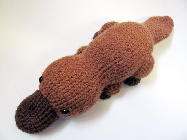 CROCHET PATTERN Amigurumi Platypus