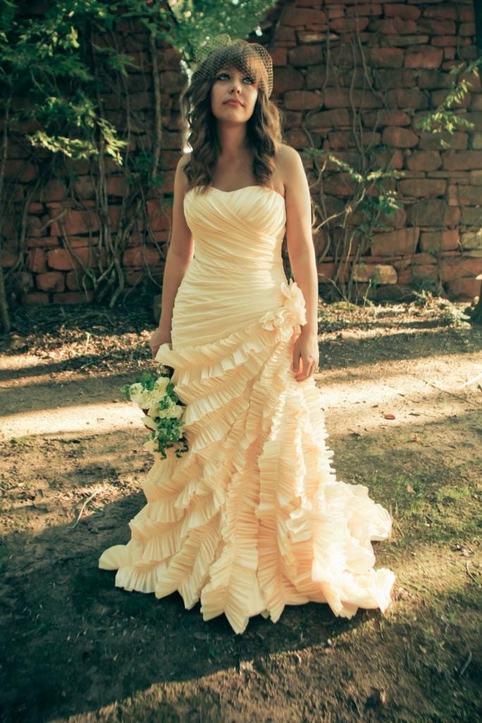 Champagne Wedding Dress - Inspired by Sottero and Midgley's Gracie