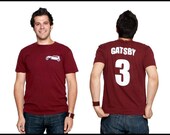 The Great Gatsby Literary T-Shirt Jersey - Reader - Book Gift - Author - NOVEL-T - Jay Gatsby
