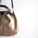 Little leather basket bag -gold