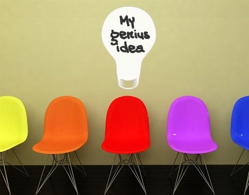 Bright Idea Whiteboard Wall Graphic