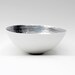 Paper Mache Bowl White and Silver - The Moon - Made to order