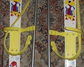 vintage CROSS COUNTRY SKI set for small child made in austria