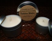 3 for 18.00 - YOU CHOOSE FRAGRANCE - 6 oz Premium Soy Candle Tins