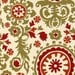 You Pick the Color - FREE SHIPPING Domestic Only - Set of Two 50x84 inch Designer Drapery Panels. Suzani in CornYellow and White - Unlined.