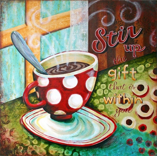 Stir It Up Art Print