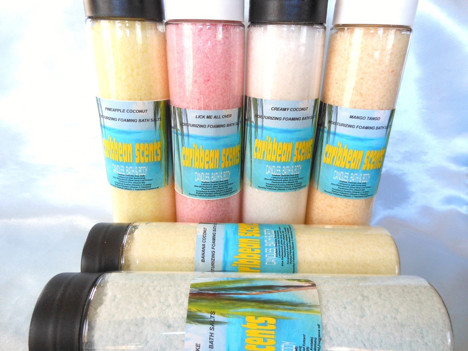 Foaming Bath Salts-12 oz Tube-Pick Fragrance