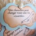French Cinderella Girly Shoe Tags Vintage Style with Sparkle Set of Five