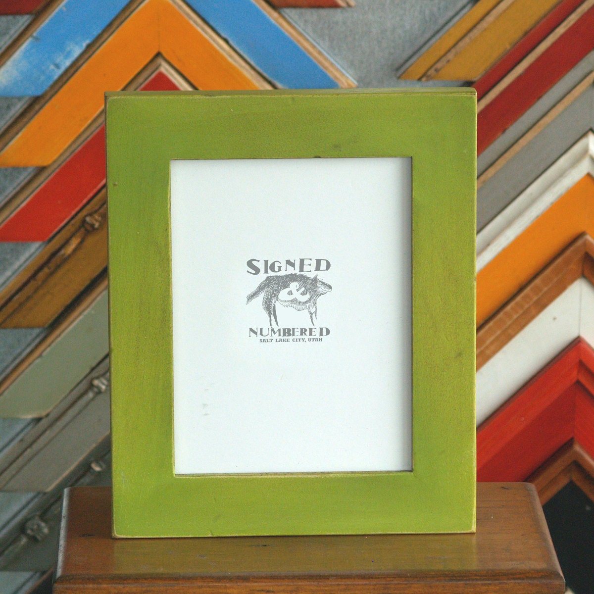 6x8 Picture Frame in 1.5inch standard Style by signedandnumbered