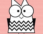 Rubber Stamp - Owlie (Mini CRAFT STAMP)  C1121