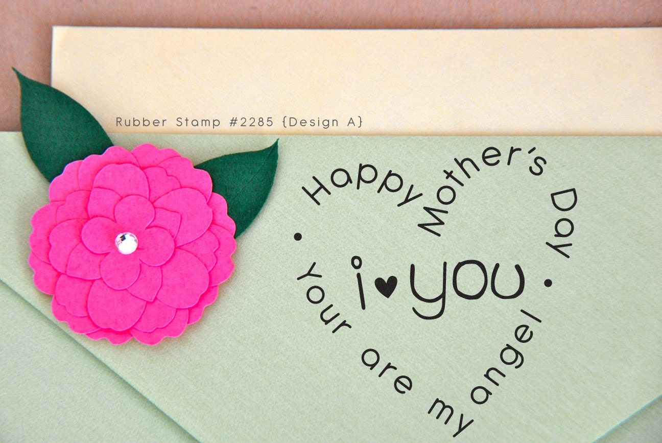 Personalized Custom Rubber Stamp (HEART). Custom Rubber Address Stamp, Custom Wedding Stamp, RSVP, Invitation, Merry Christmas (2285)