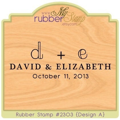 Custom Rubber Stamp / Address Stamp (2303)