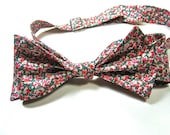 Mens Bow ties, Custom Bow ties, Freestyle Bow ties, Liberty Print Bow ties, Bow ties, Mens Neckties, Liberty of London