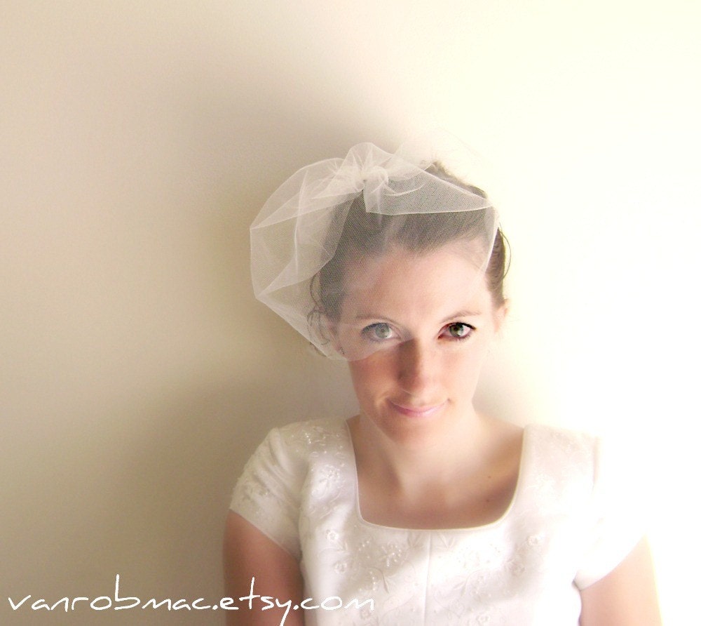 Tulle Birdcage...ready to ship