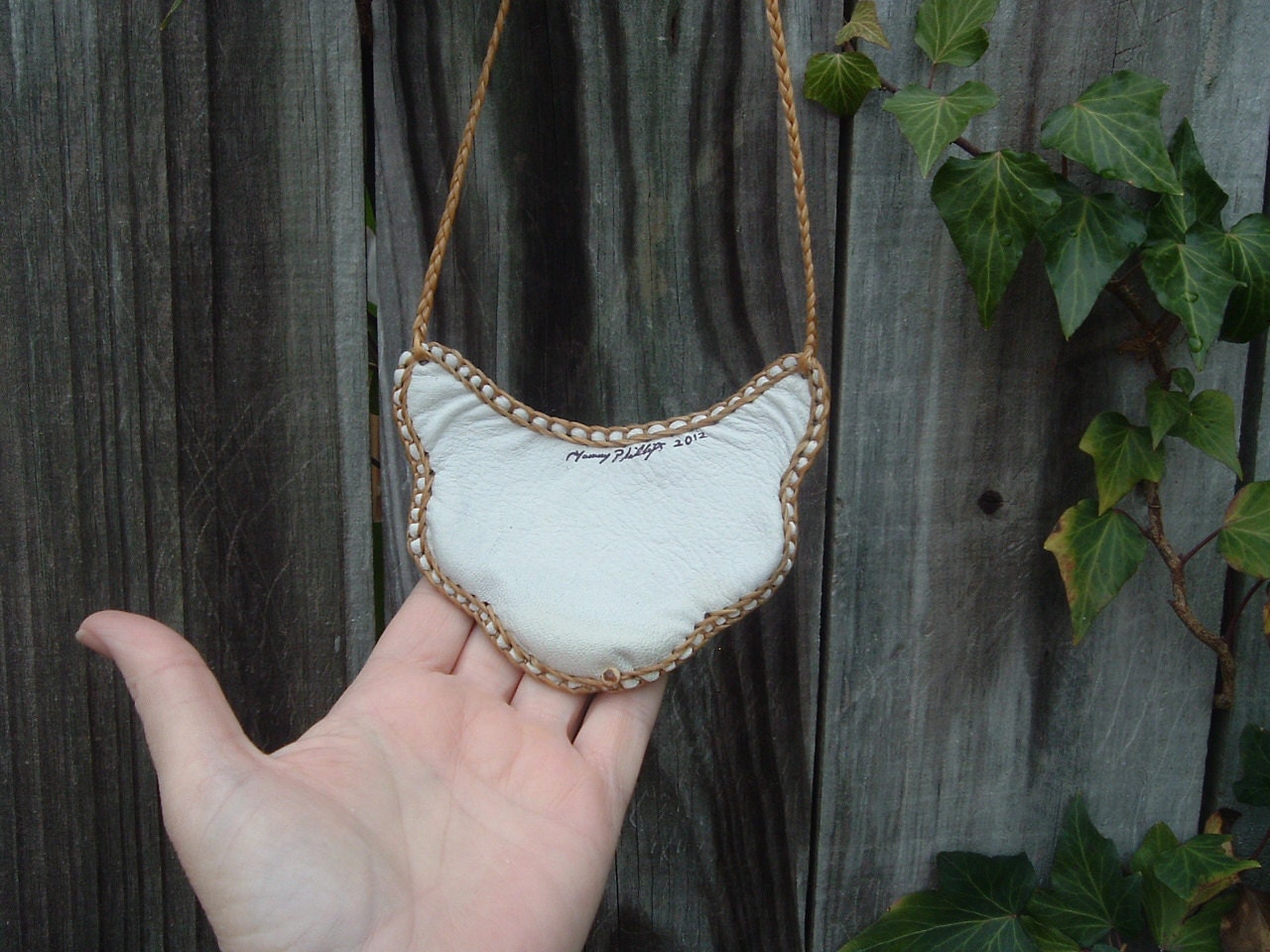 Handmade Beaded Embroidery Necklace