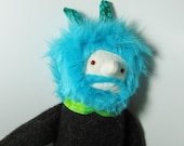 Boyfriend Softie Doll with blue hair