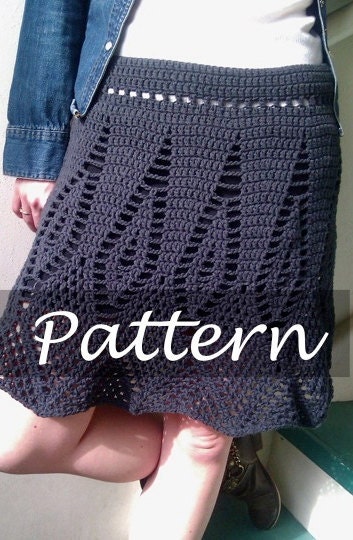 CROCHET PATTERN for the Sharp as a Diamond Skirt