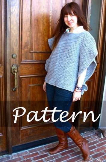 CROCHET PATTERN for Sandra's Sweater