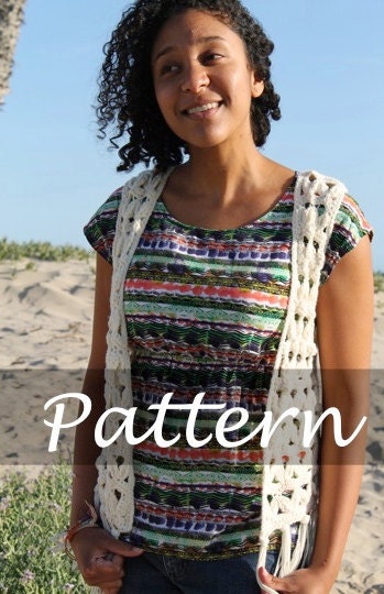 CROCHET PATTERN for The Coachella Vest
