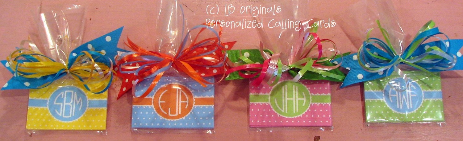 Personalized Calling Cards