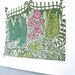 Gated Garden Linocut Print ref 169