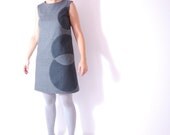 dress / grey, dark-grey