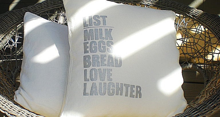 The Simple List Modern Linen Pillow Cover by indobay