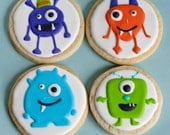 Adorable Monster Cookies - One dozen