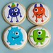 Monster Cookies Halloween Treats - One Dozen