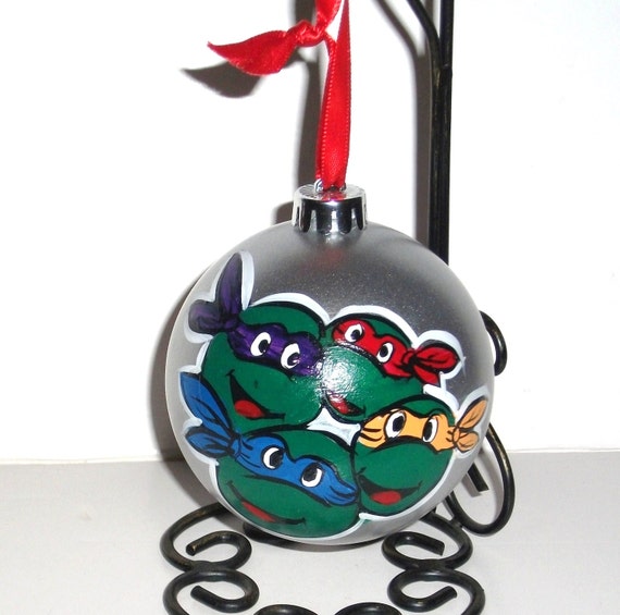 Teenage Mutant Ninja Turtles Christmas Ornament by kraftyminds