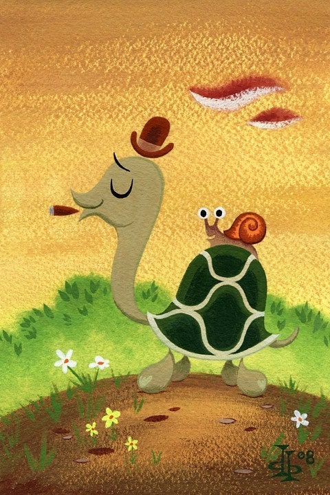 Hitching A Ride - Limited Edition Print