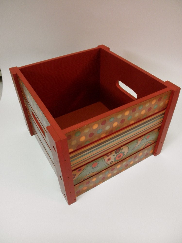 Reserved - The Big Top - Distressed Storage Crate