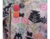 Hooded fleece and cotton jacket size 2t