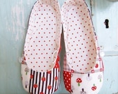 Shoe Pattern - PDF  - Vintage Flair Flats child size 7 - 12