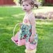 LAST PAIR Lemonade Double Ruffle Knit Shorties -Summer 2012 by Jaxon Jill Designs