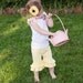 LAST PAIR Lemonade Double Ruffle Knit Shorties -Summer 2012 by Jaxon Jill Designs