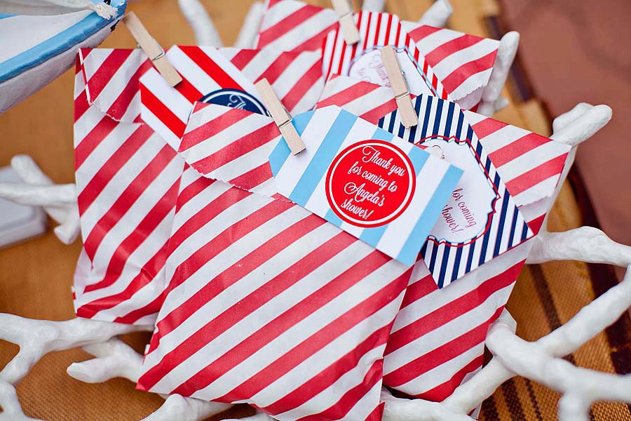 Nautical Thank You Tags Favor Labels - Ahoy It's A Boy - PRINTABLE - By A Blissful Nest Il_570xn