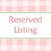 Custom listing for chanelepinger
