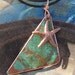 Copper Jewelry, Green Patina, Copper, Starfish, Pendant