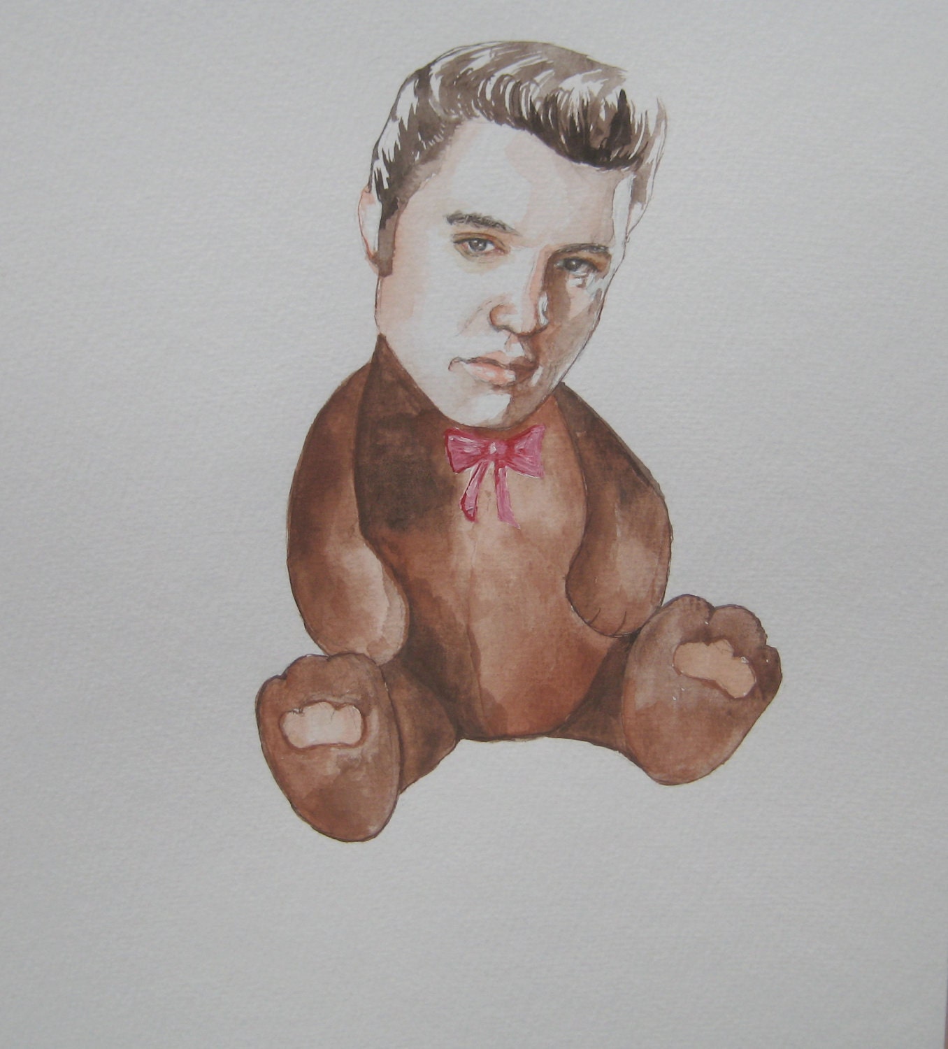 Elvis as a Teddy Bear