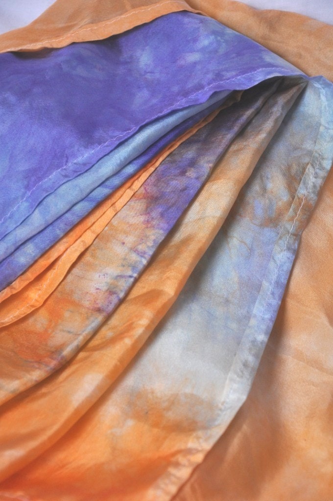 PuRpLe and OrAnGe EXTRA large 54 inch playsilk