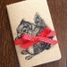 Notebook Squirrel Secrets Gocco Printed Pocket Moleskine Cahier