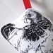 Chicken Lavender Bag Dark Doris Black Hen Gocco Printed Smelly Chicken