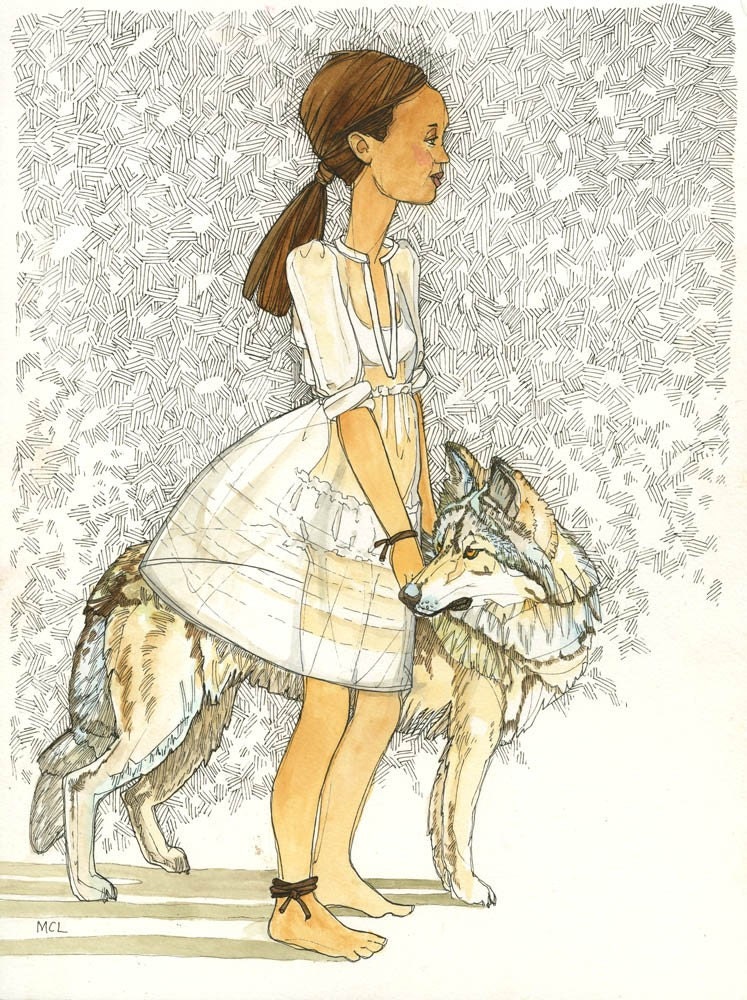 Loup Charmant exclusive paperdoll set RESERVED for DORA