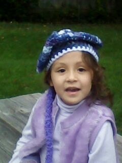 Crochet Girls Beret