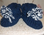Blue Toddler slippers/Ready to ship