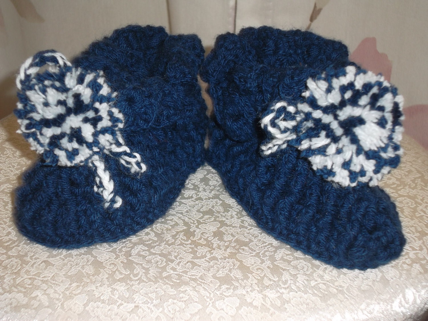 Blue Toddler slippers/Ready to ship