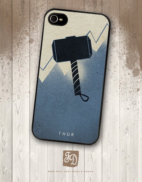 Iphone 4 / 4s hard or rubber case  THOR, The Avengers,