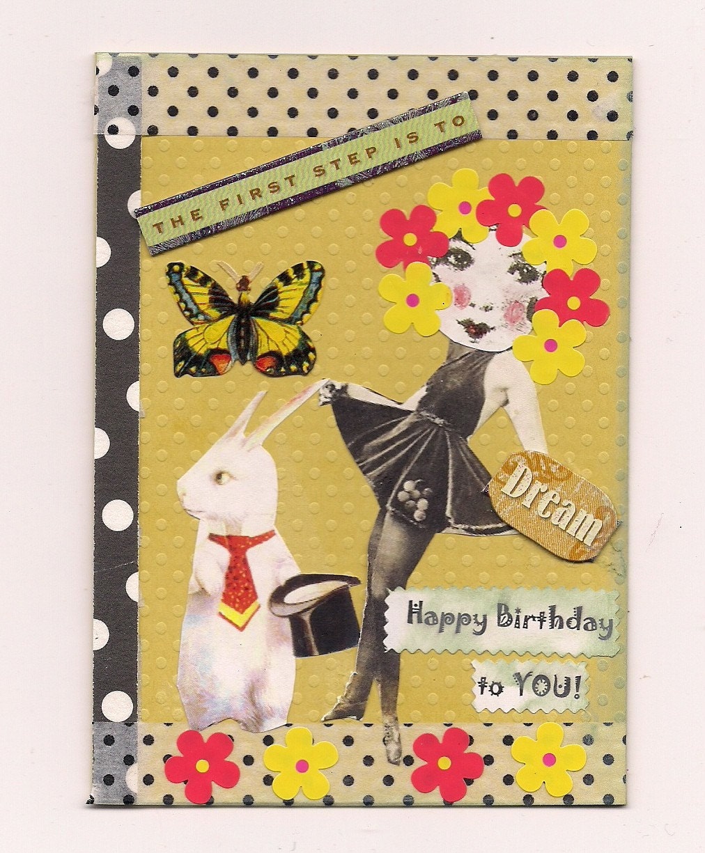 Handmade Greeting Card - Happy Birthday